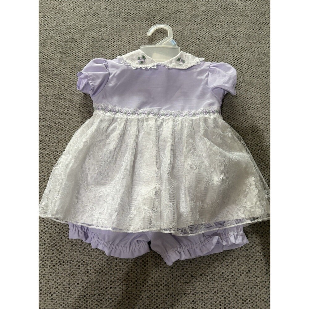 Vintage Easter Baby girl dress size 3-6 Months